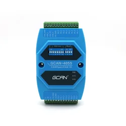 Système Canopen intégré, Interface Canbus GCAN 4055, contrôle centralisé des données, système de contrôle distribué 