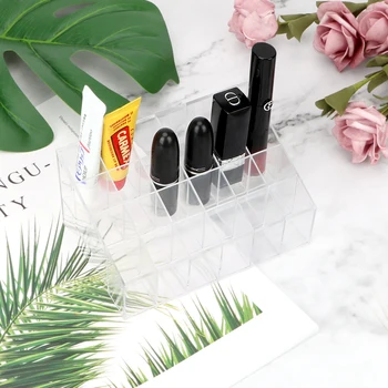 

24 Compartment Lipstick Storage Box Storage Tools Cosmetic Box Cosmetic Display Stand Make Up Storage Holder