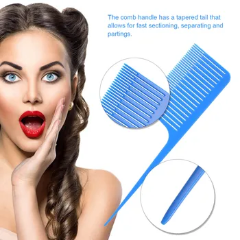 

Salon Hair Brush Portable Teasing Comb Rat-Tail Hair Comb for Salon Hairbrush Anti-Static Comb Pintail Comb for Hairdressing