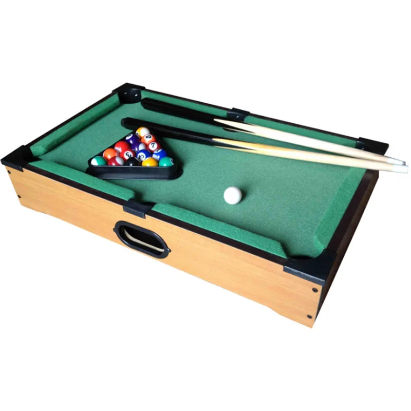 US $130.57 138 Inch Mini Tabletop Pool Billiards Game Set Includes Game BallsSticksChalk Brush and Tripod