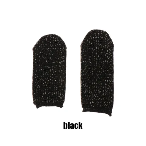 Pairs Finger Sleeve Touch Screen Gaming Gloves Sweatproof Breathable For PUBG Mobile Game Controller Fingertips
