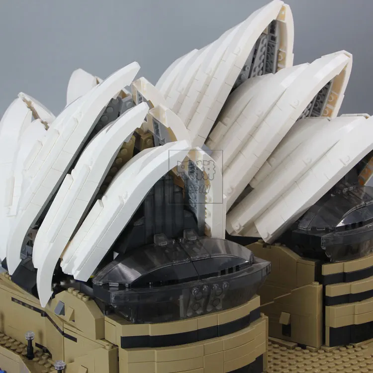 DHL 17003 Sydney Opera House Lepinblocks King 88003 совместимые 10234 строительные блоки города детские игрушки архитектура MOC 2989 шт