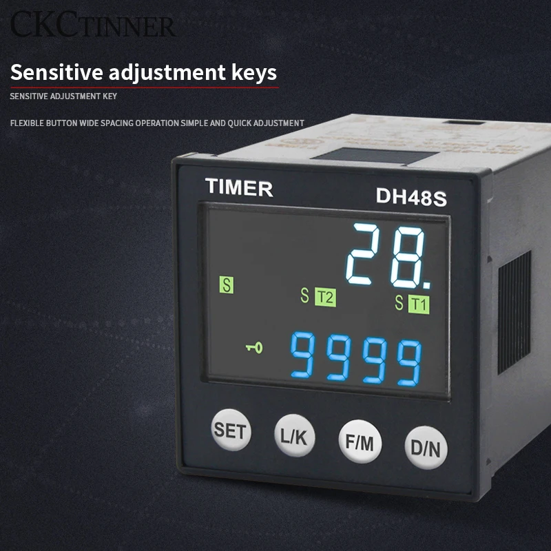precisao programavel delay relay serie time relay 01