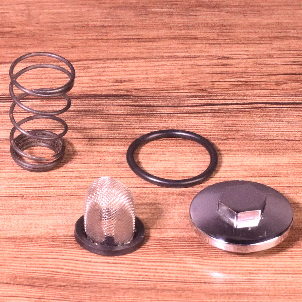 4Pcs Set Engine Parts Plug Moped Oil Filter Drain Screw Scooter Kit Fit for GY6 50cc to 150cc 125150 Chinese Moped Motorcycles (2)