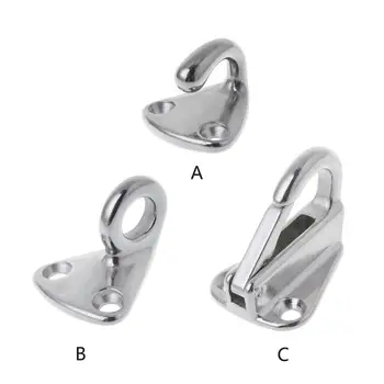 

Stainless Steel Fending Hooks Fender Spring Hook Snap Attach Rope Boat Sail Tug Ship Marine Hardware Boats Accessories