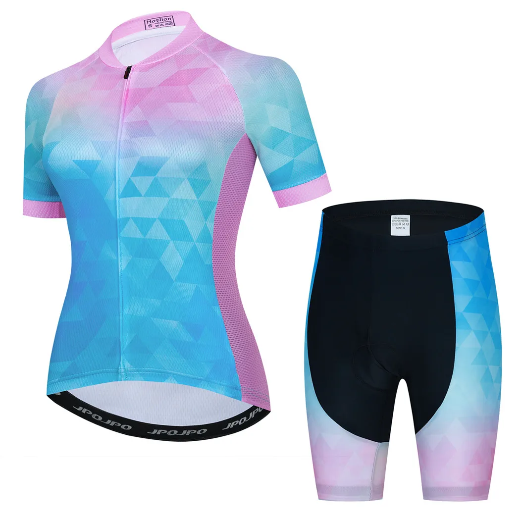 Lattice Abbigliamento Da Ciclismo Da Donna 2024 Pro Team Cycling Jersey Set Road Mtb Bike Jersey Suit Quick Dry Abbigliamento Da Bicicletta Abbigliame