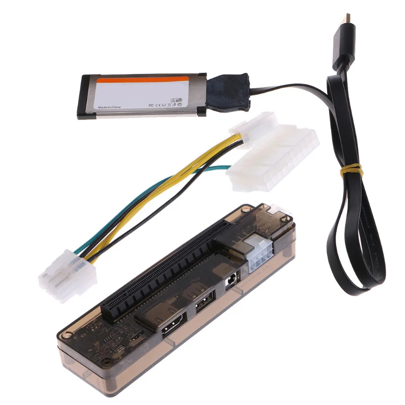 

PCI-E Adapter PCI-E External Laptop Video Card Dock Station Cable For Express Card Interface