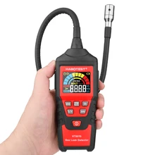 HABOTEST analizador de Gas Detector de fugas de Gas PPM medidor de Combustible inflamable Natural de 9999 PPM 20% LEL