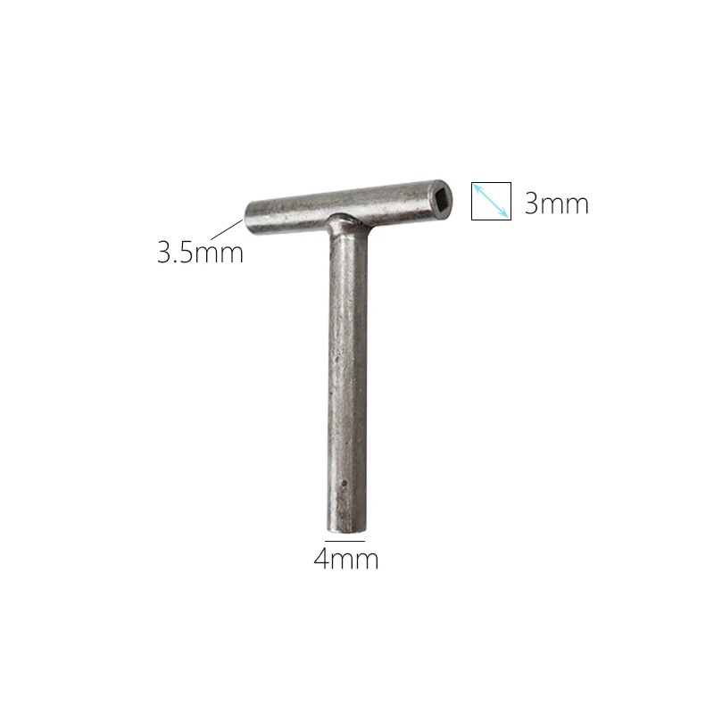 Motorcycle Engine Valve Screw Square Hexagonal Hole Tool Repair Wrench Clearance Adjusting Spanner 2Pcs