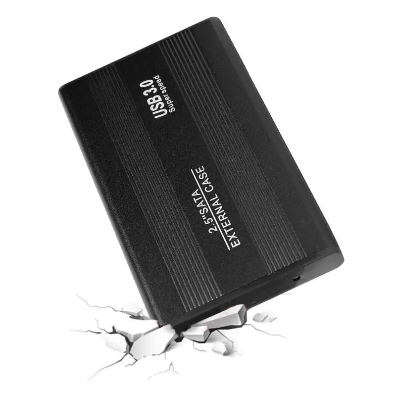 Внешний жесткий диск коробка чехол для SSD, HDD USB3.0 USB2.0 to SATA корпус портативный алюминиевый сплав и ABS Горячая замена 3 ТБ 6Gbps HDD крышка