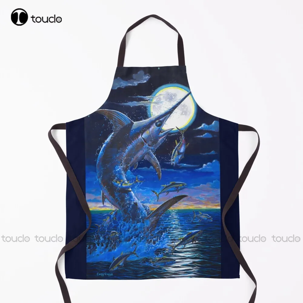 

Moon Doggy Apron Apron Personalized Custom Cooking Aprons Garden Kitchen Household Cleaning Unisex Adult Apron New