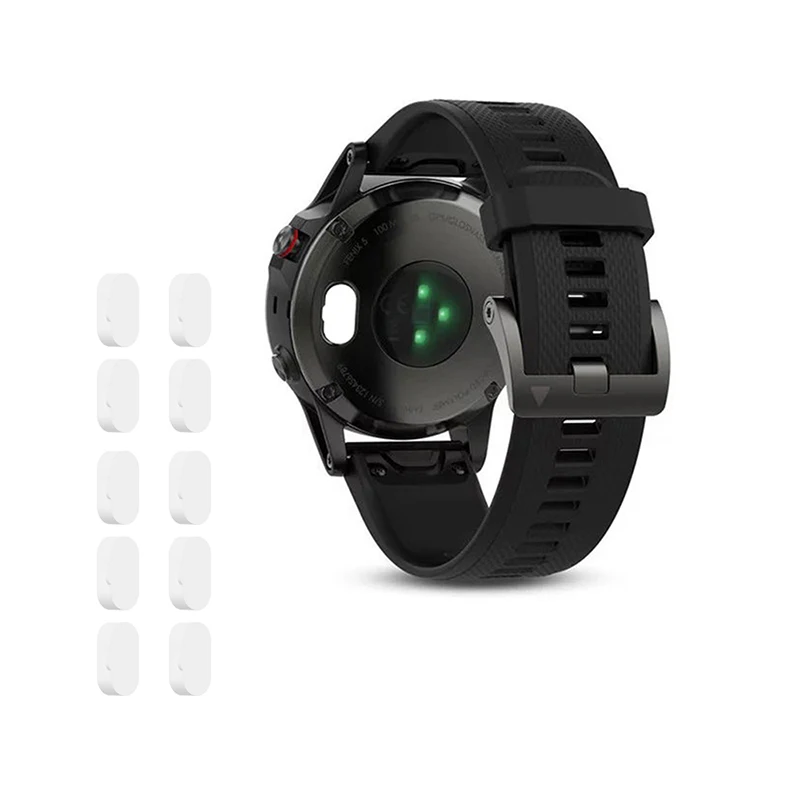 white-10pcs Пылезащитная Крышка для Garmin Vivomove 3 3S Vivoactive 4 4S Venu Fenix5 Смарт-часы Пылезащитная заглушка для сенсорного заглушка защита от пыли - Цвет: white-10pcs