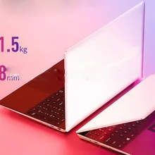 Модный ноутбук outlook 15,6 дюймов Intel core i3 ультратонкий 8G 128+ 500GB большой объем памяти игровой ноутбук без USB светодиодный подарок