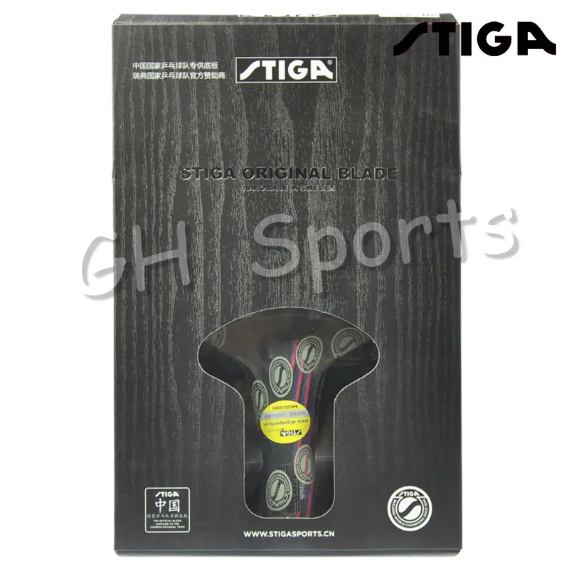STIGA CARBON 7 6 WRB лезвие для настольного тенниса (7 + углеродный слой) ракетка Пинг-Понга