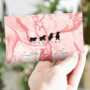 

Custom Printing Free design Business card 50pcs & 100PCS 300gsm Copper plate paper Color printing Double sided film