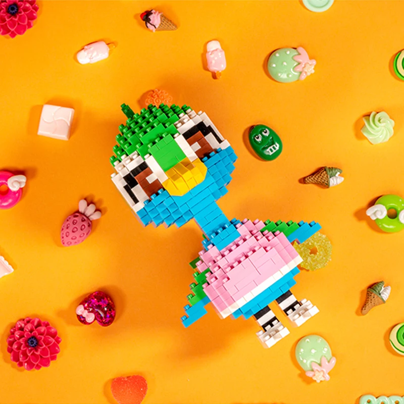 Animal Crossing Block Toy Mustela Baby