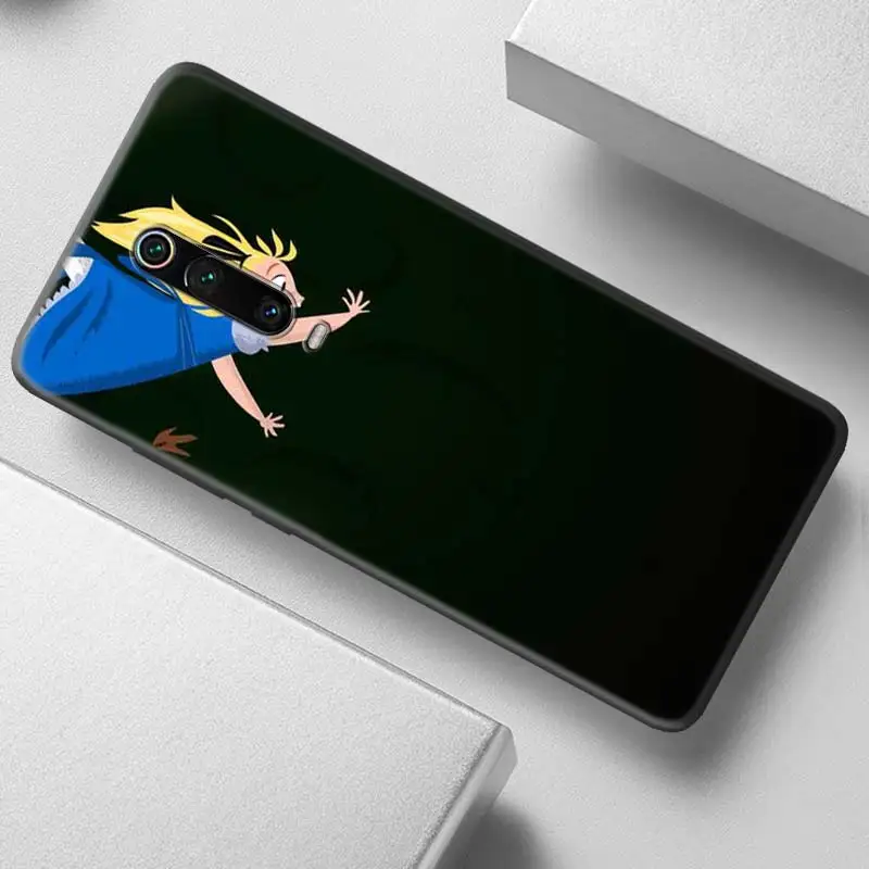 Чехол Алиса в стране чудес для Xiao mi Red mi 8A K20 Note 7 8T 7A 6A 6 mi 9T 10 9 Pro 5G CC9 A3 черный ТПУ чехол для телефона - Цвет: B05