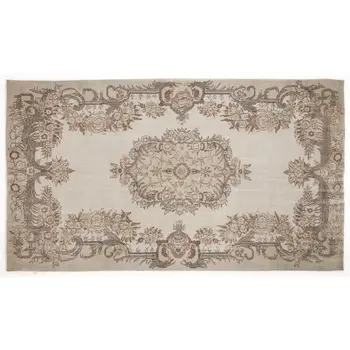 

Handmade Beige Vintage English English Area Rug 170x300 Cm-5'7''X9'10''