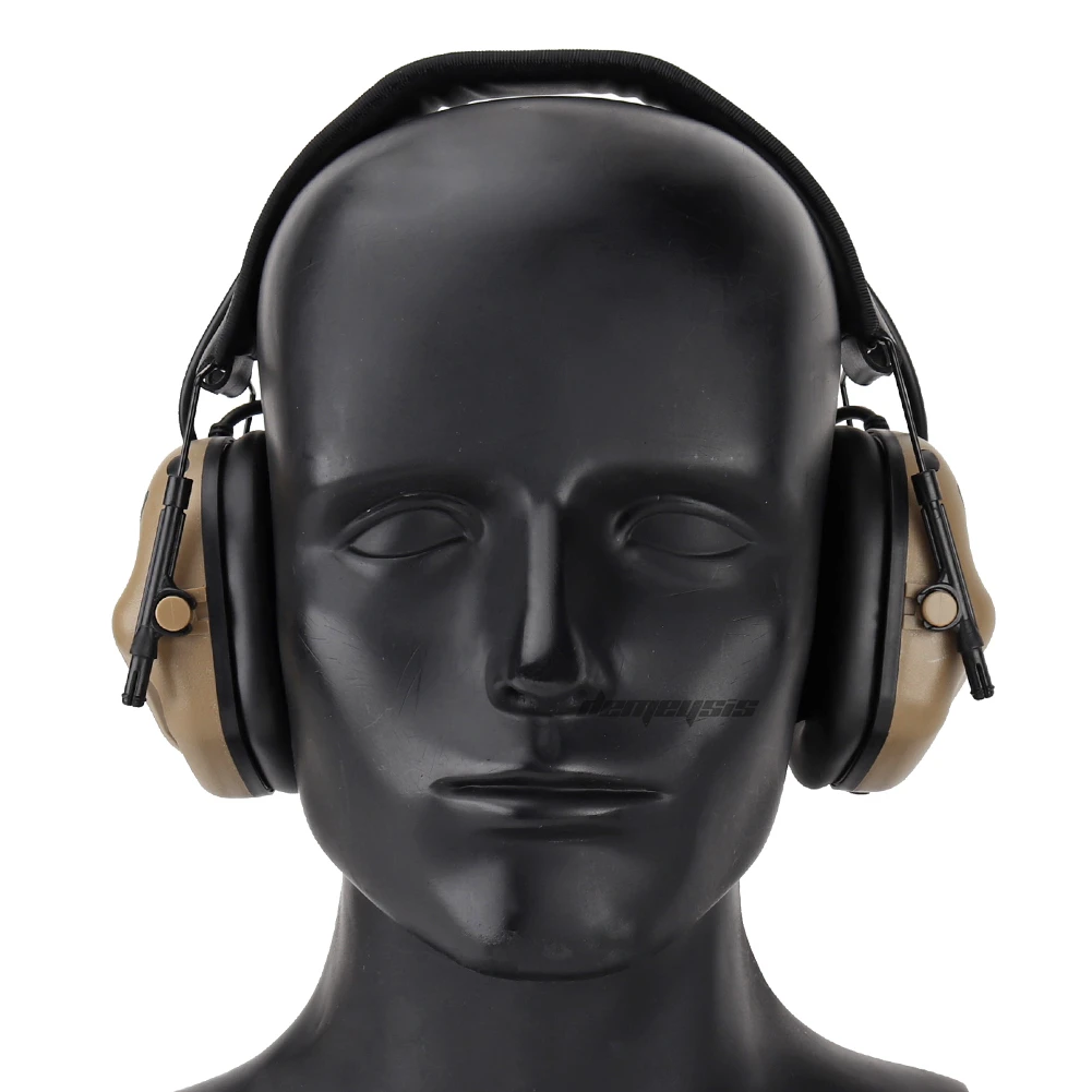 Tiro ao ar Fone de Ouvido Redução de Ruído Livre Proteção Tático Exército Airsoft Caça Paintball Anti-ruído Earmuffs 30 tático exército airsoft fone de ouvido caça paintball anti-ruído earmuffs