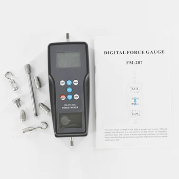 

49N Force Gauge Digital Push Pull Force Meter FM-207-5K Dynamometer Test Equipment