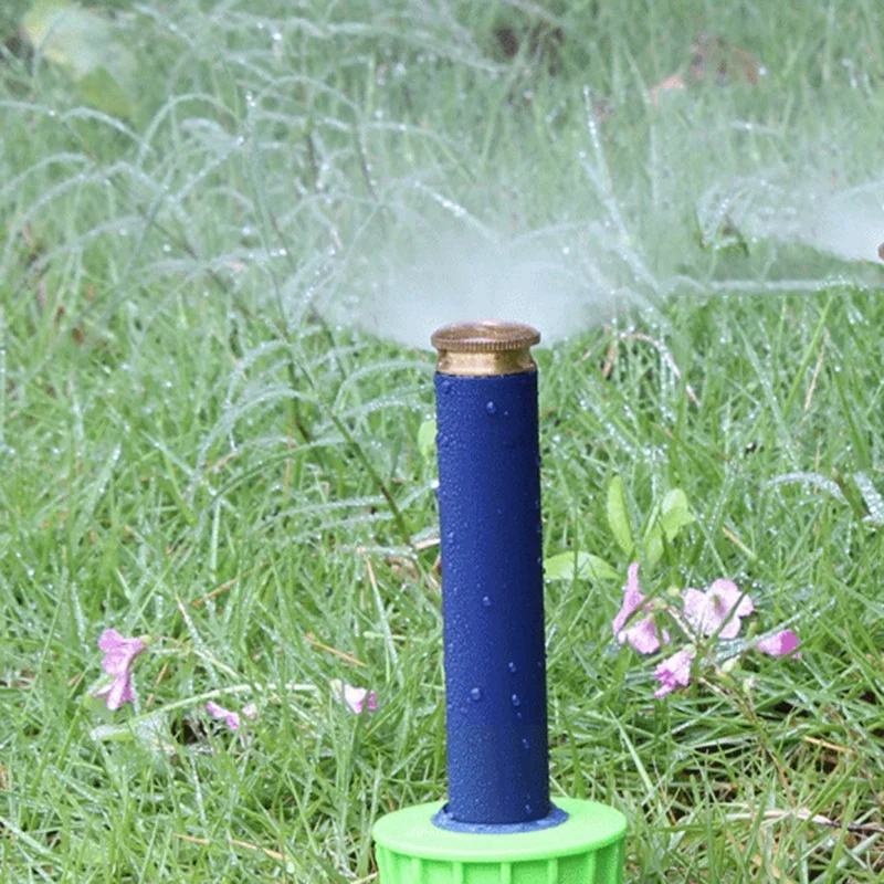 Horticulture Pure Copper Automatic Retractable Lawn Sprinkler, Garden Irrigation Tool, Sprinkler Head