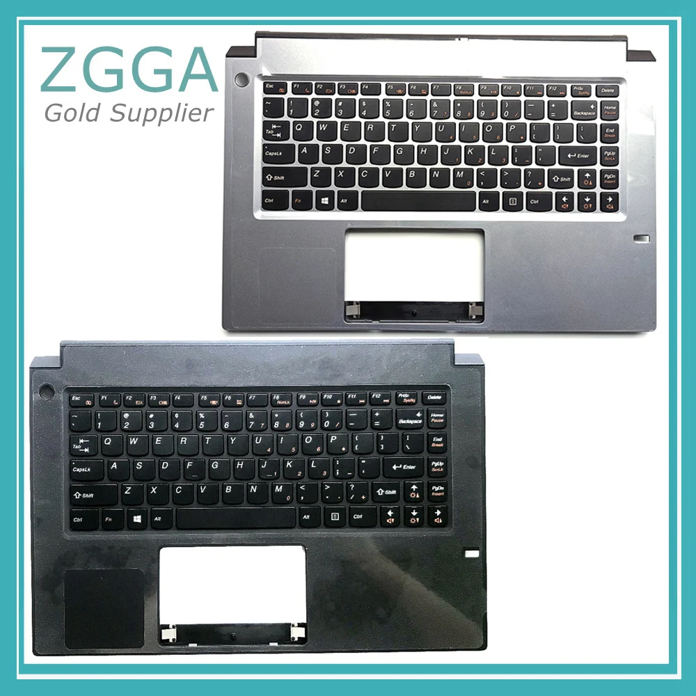 Чехол для ноутбука lenovo M490S Упор для рук, верхний чехол с клавиатурой, серебристый черный 90202361 90202360