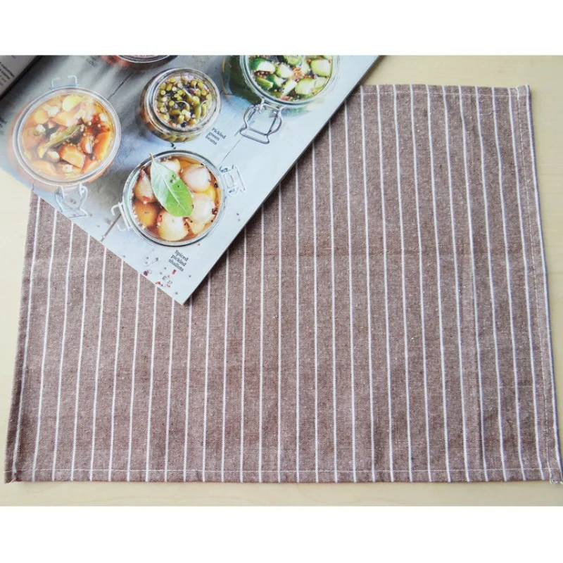 Салфетки хлопок лен на стол для приготовления выпечки ткань лен Ужин Декор Кухня Столовые приборы