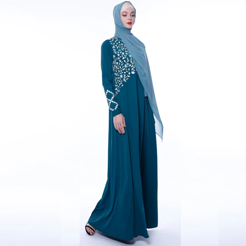 Абайя, арабское длинное мусульманское платье Eid Kaftan пакистанские хиджаб мусульманские платья Tesettur Elbise Vestidos одеяние мусульмане Longue Caftan