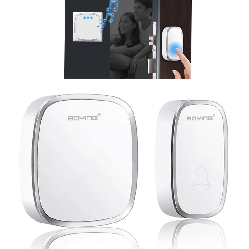 

Intelligent Wireless Doorbell Home Welcome Doorbell Waterproof 300m Remote Smart Door Bell Chime EU UK US Plug Optional