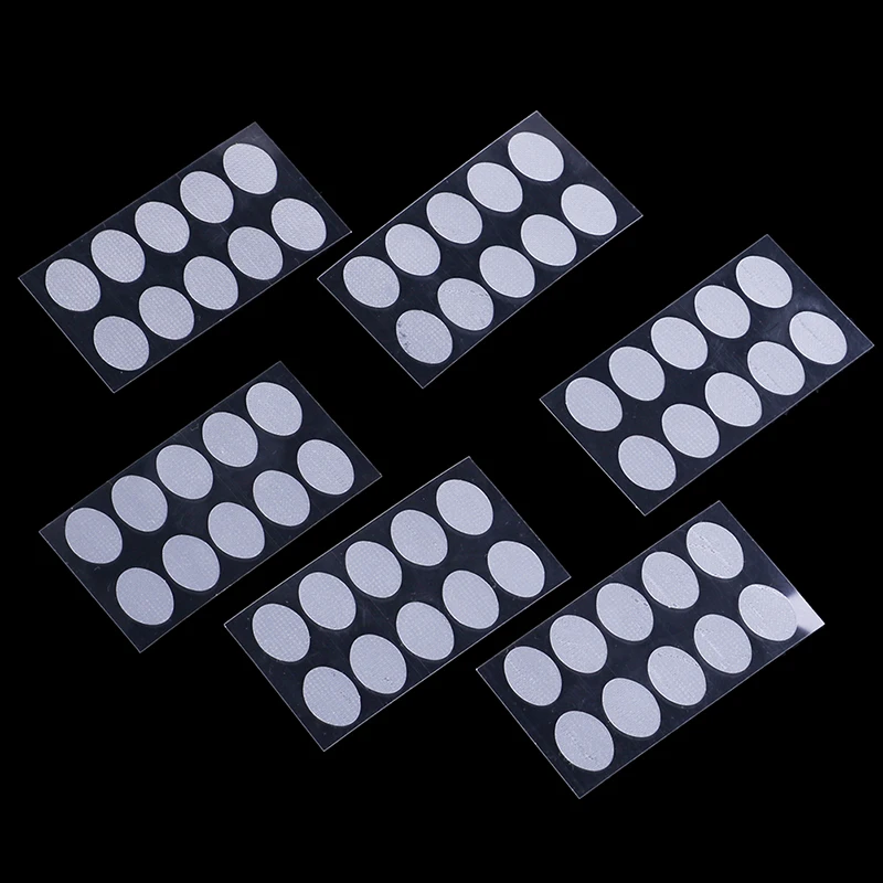 60pcs 100 пластырей Невидимый Подтяжка для ушной мочки поддерживающая лента идеально подходит для Растягивающихся ушных мочек и снимает напряжение от тяжелых сережек - Цвет: 60pcs