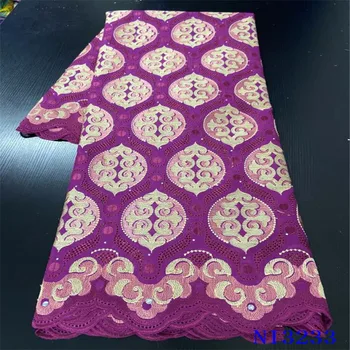 

African Lace Fabric High Quality Lace Nigerian Dry Lace Fabrics Swiss Voile Lace In Switzerland For Bridal With Stones NI3233