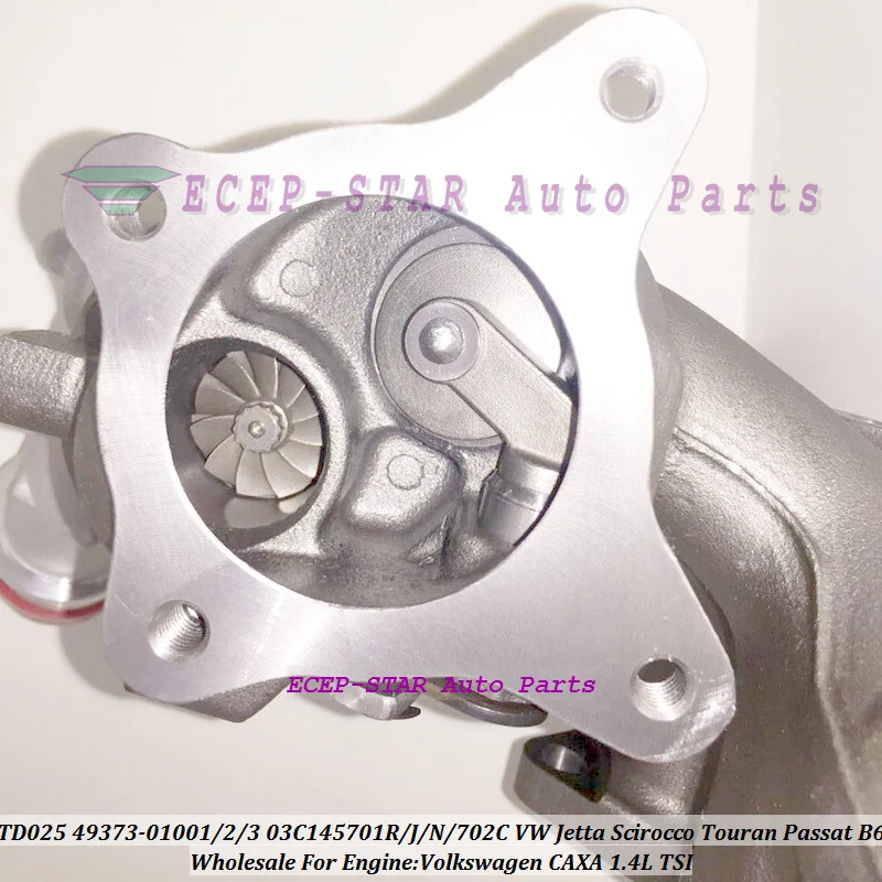 Turbo TD025 49373-01003 49373-01001 49373-01002 03C145701R 03C145701J 03C145702C для Volkswagen Passat Touran Tiguan Scirocco Passat B6 CAXA