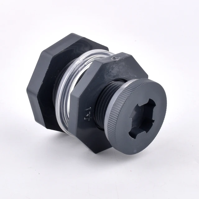 1Pc 1/2 "-2" Női Szál Pvc Víztartály Csatlakozó Végsapkának Akvárium Halak Tartály-Vízelvezető Cső Adapter Kerti Öntözőcső Ízülete - Image 5