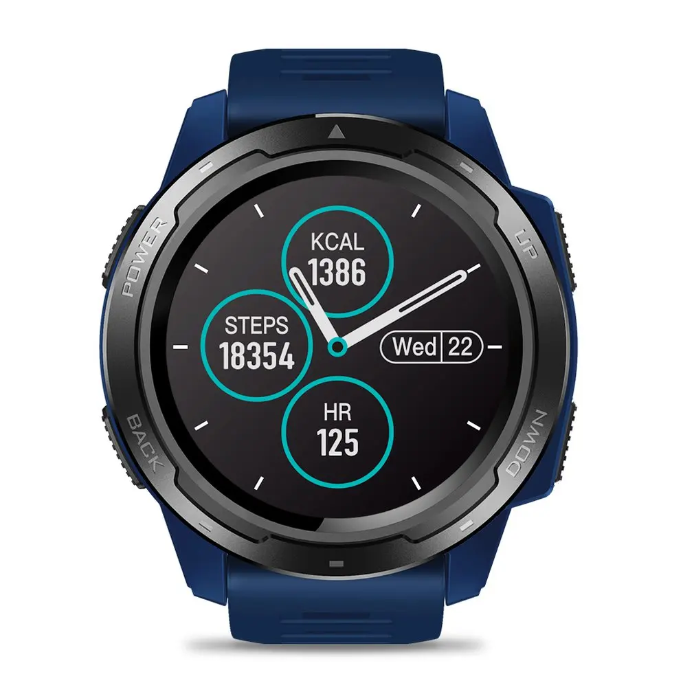 For Zeblaze Vibe 5 Color Screen Smart Watch Heart Rate Sports Full Round Screen Smart Watch Information Reminder