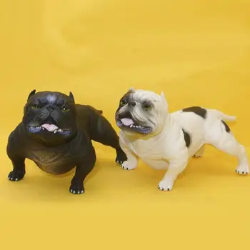 

PVC Bully Evil Dog Simulation Animal Figure Model Kids Educational Toy Set Gift