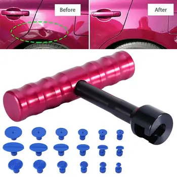 

52pc Auto Repair Tools Kits Painless Dent Repair Durable Plastic Ding Glue Tabs Paintless Car Body Dent Remover Glue Puller Tabs