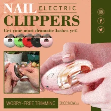 

Worry-free Trimming Electric Nail Clippers