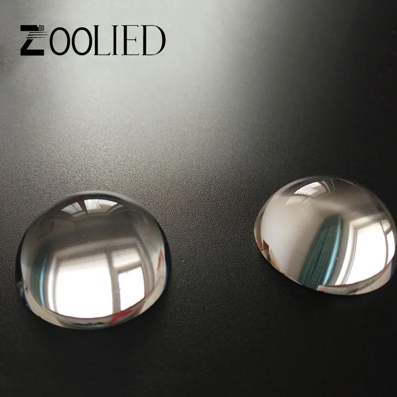 

2pcs/lot Focus Half Ball Lens Dia 16mm H8mm F10mm High Precision Glass Optical components for laser machine150047
