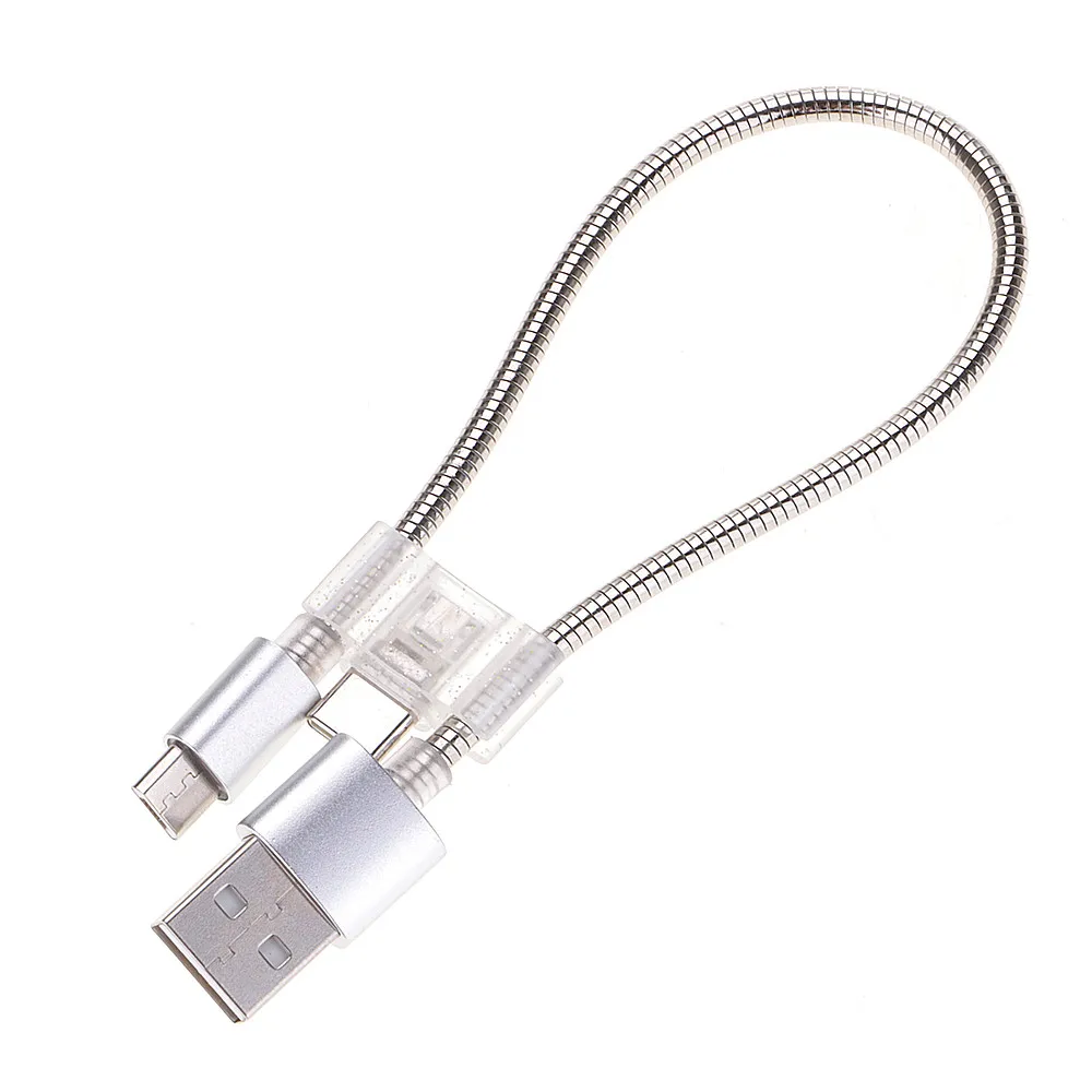 2 в 1 Micro USB и type C Автоматическая отключение быстрой зарядки для samsung зарядный провод для huawei мобильного телефона