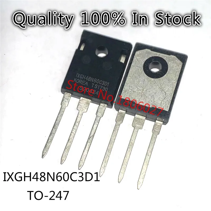 

5PCS/lot IXGH48N60C3D1 TO-247 600V 75A Spot hot sale