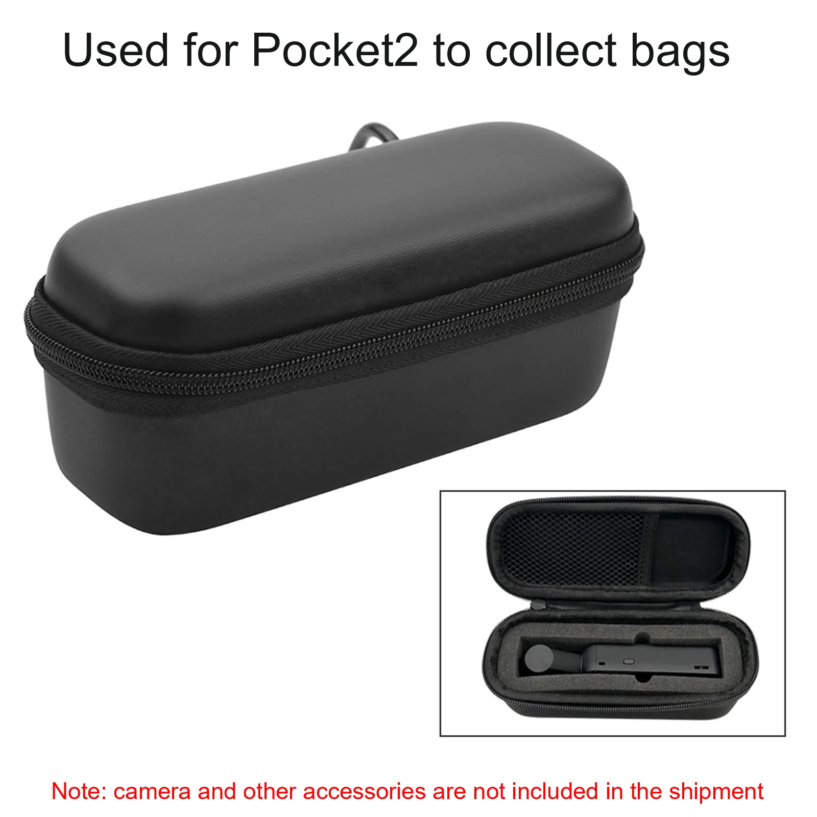 

Hard shell camera Carrying case Carrying Case PU Handbag Storage Box camera accessories spare parts Shockproof Camera Bag