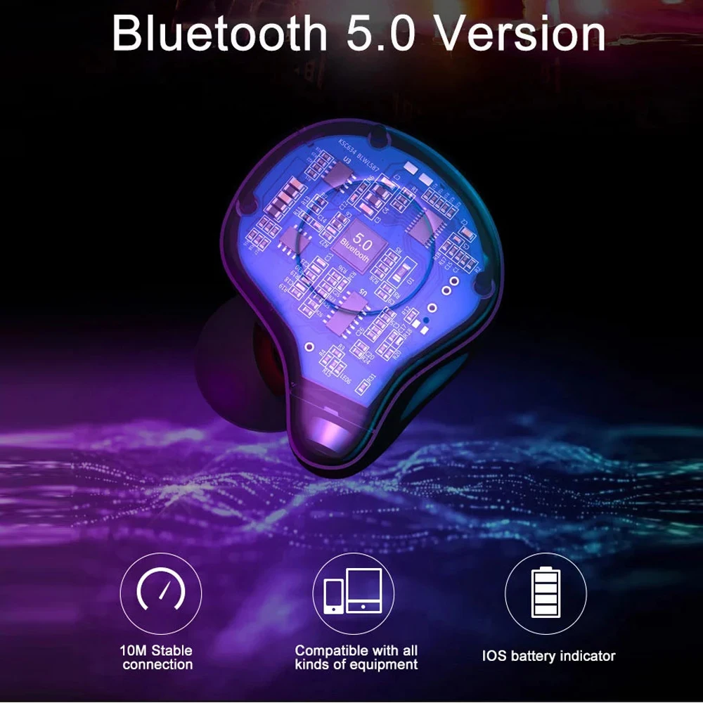 Sabbat E12 ультра Bluetooth наушники aptX QCC3020 беспроводные TWS наушники CVC8.0 шумоподавление IPX5 обновление Sabbat e12