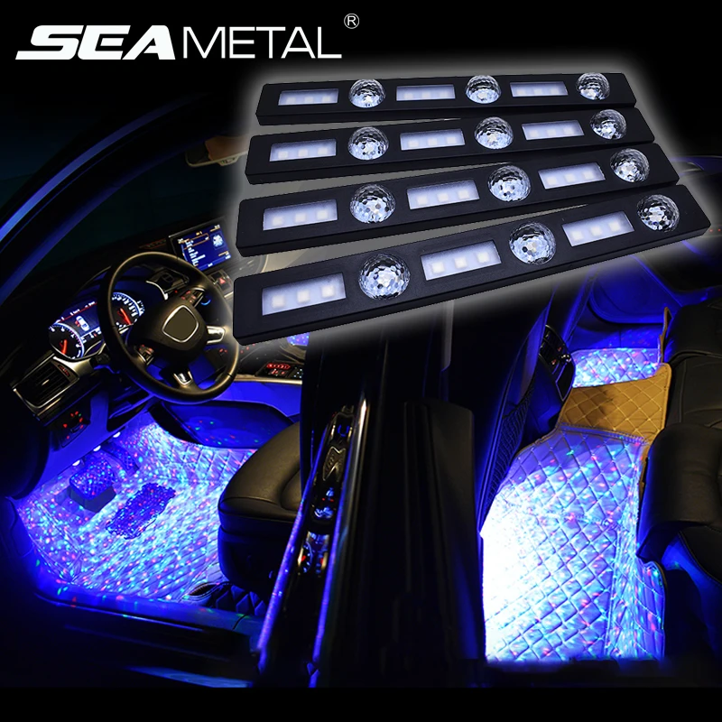 12v Car Led Strip Light Auto Ambient Lights Kit Interior 12v Car Led Strip Light Auto Ambient
