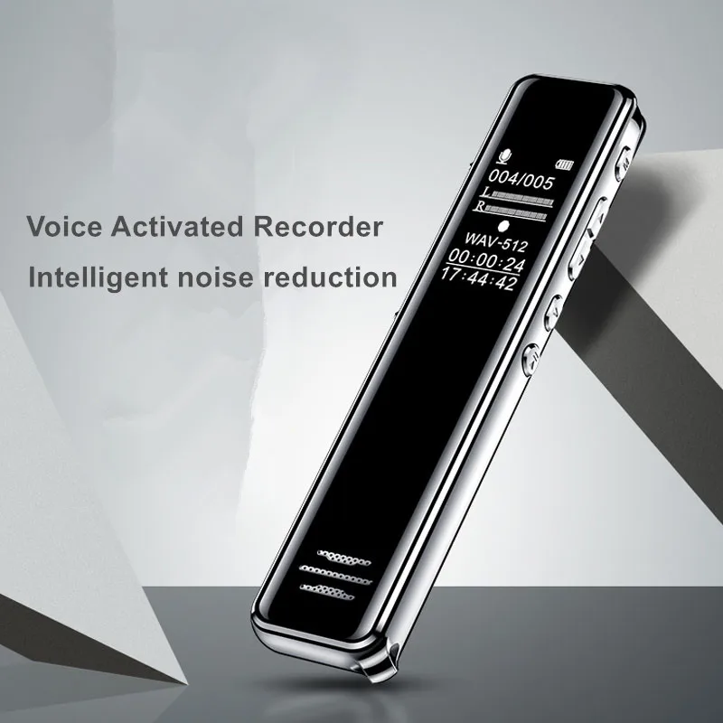 US $36.00 Professional Digital Voice Activated Recorder LCD Long Distance Dictaphone Recording Audio Sound Recorder