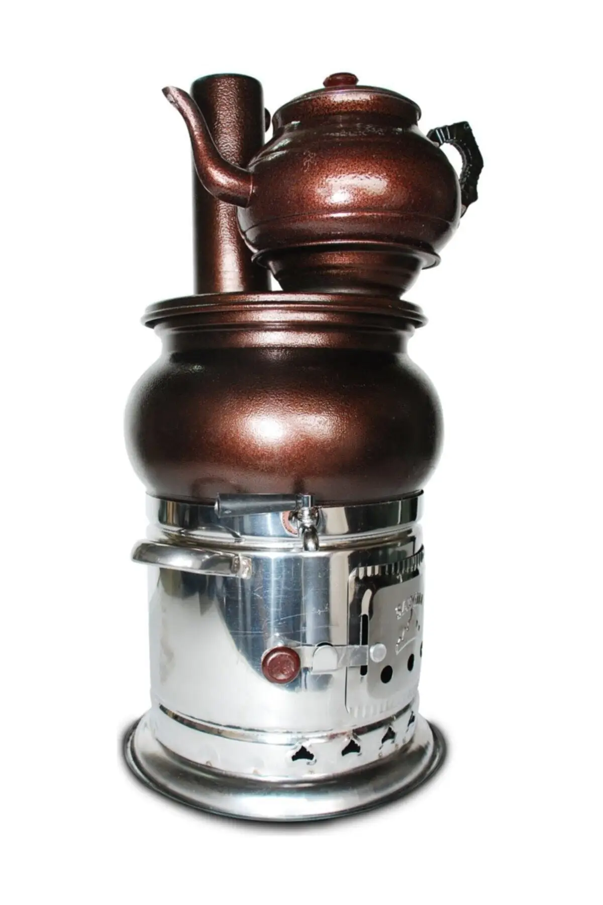 Sobapark Copper Looking Urn Woody Tea Samovar Coal sobapark | Дом и сад