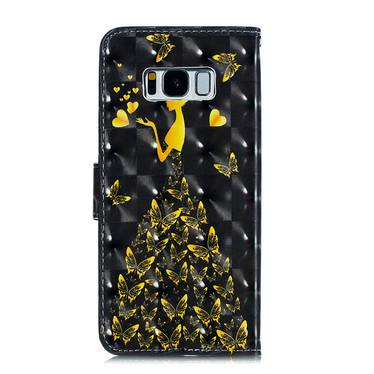 3D бумажник чехол для Samsung Galaxy S8 S8plus s9 S9plus s10 S10E Искусственная кожа флип чехол для телефона A6 a6plus j8 A9 Старлайт чехол