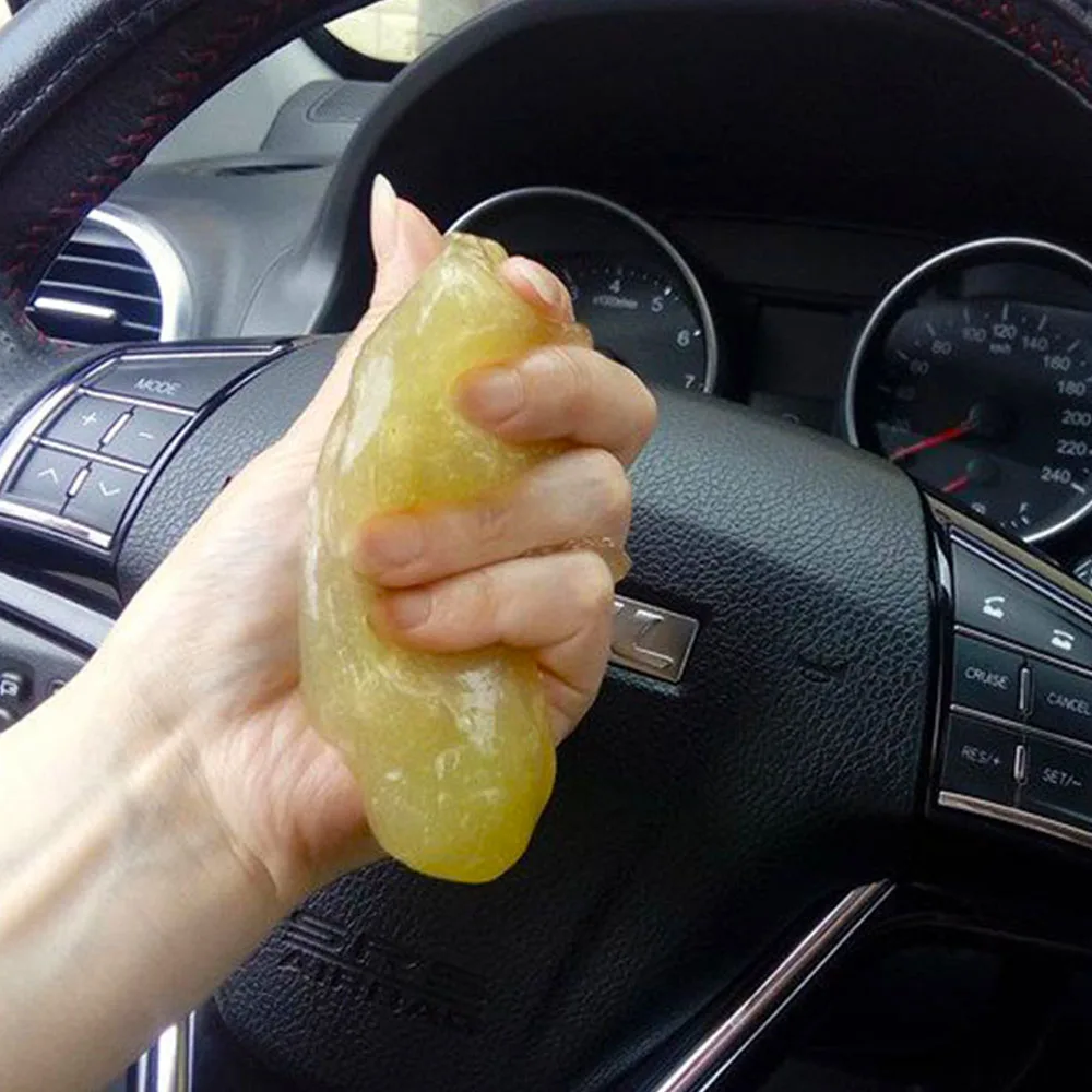 RUNDONG Автоаксессуары горячая Распродажа, автомобильный клей, резинка, гель, кондиционер, на выходе, вентиляционное отверстие, для внутренней пыли, очиститель грязи, toalla microfibra