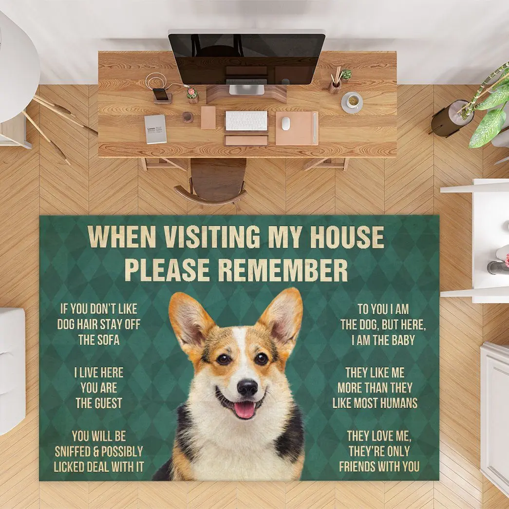 

Ковер для чихуахуа, фланелевый нескользящий ковер с 3D рисунком для гостиной и спальни