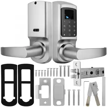 

Fingerprint Password Door Lock Back Locking Door Access Control System Fingerprint Password Door Lock