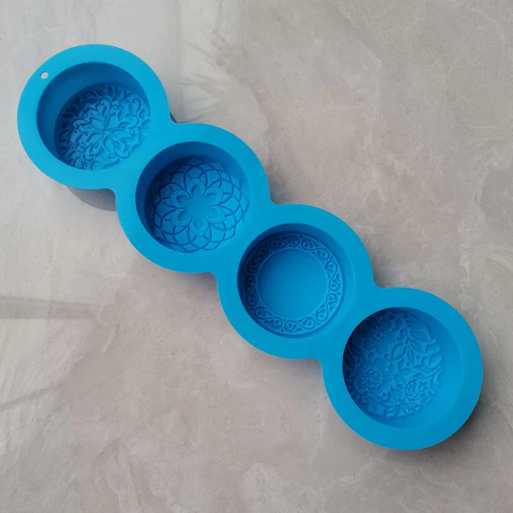 Moule à Savon Cylindrique En Silicone Alimentaire – Tube Long Pour Savons Artisanaux Swirl & Décorés – Facile à Démouler